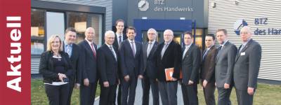 Wirtschaftsminister Lies besucht BTZ Nordhorn